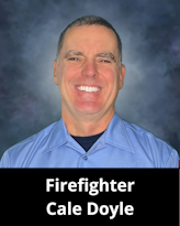 Firefighter Cale Doyle