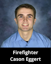 Firefighter Cason Eggert