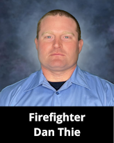 Firefighter Dan Thie