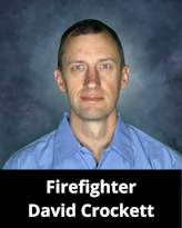 Firefighter David Crockett