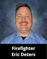 Firefighter Eric Deters