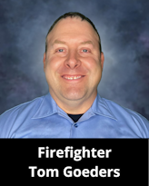 Firefighter Tom Goeders