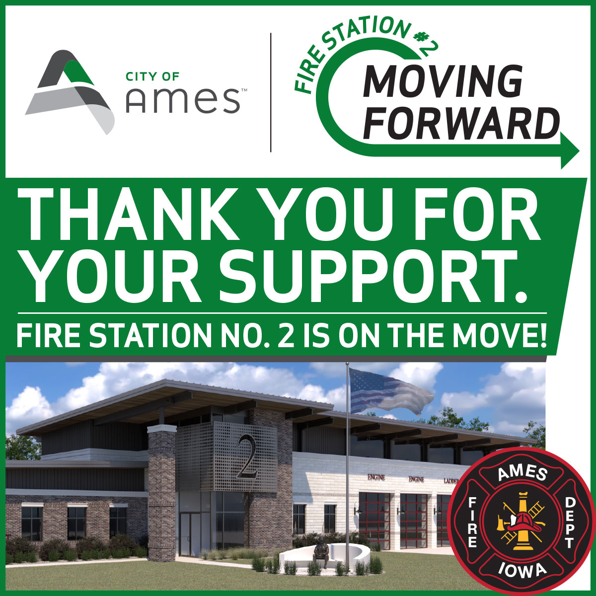 Thank you for your support.