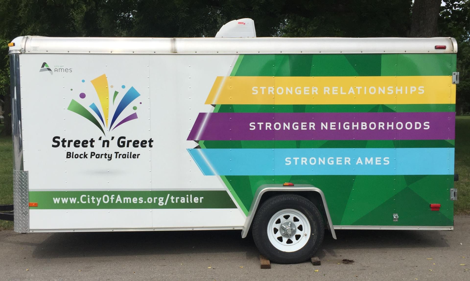 Block Party Trailer - City of Ames, Iowa