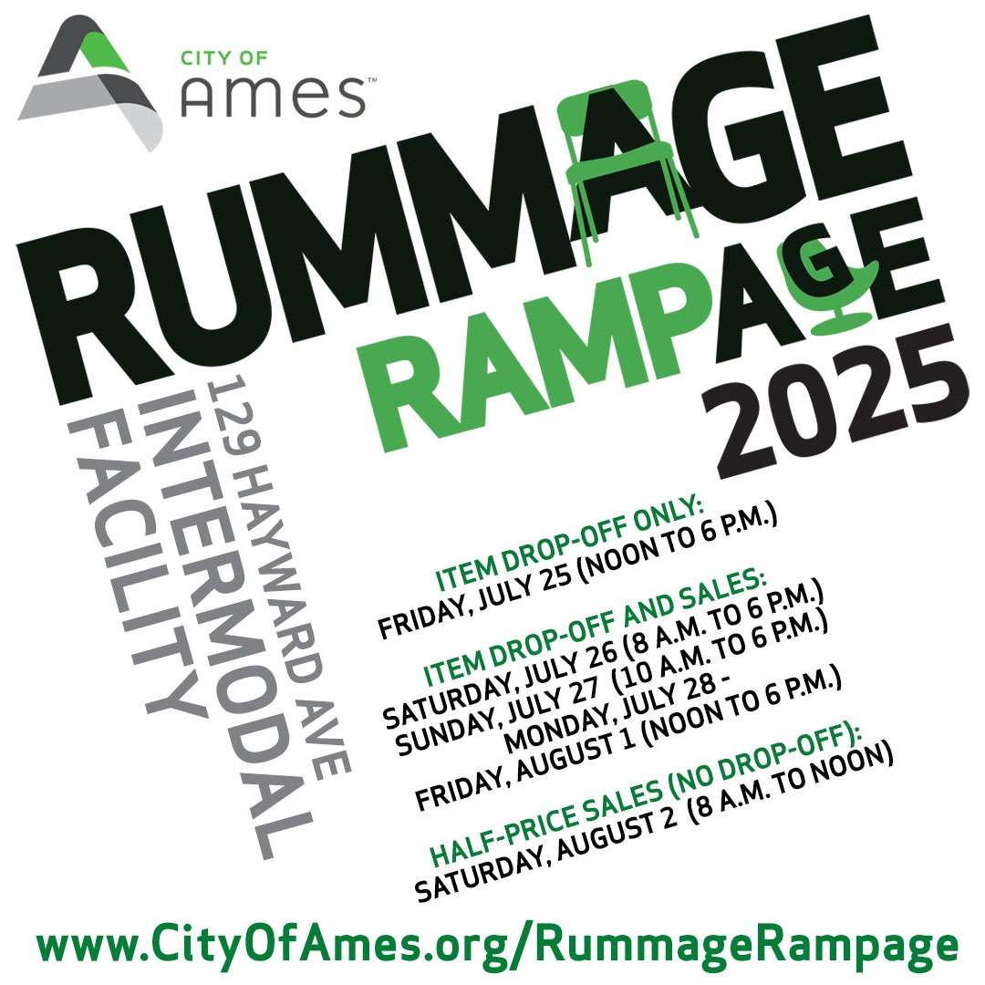 Schedule of 2025 Rummage RAMPage