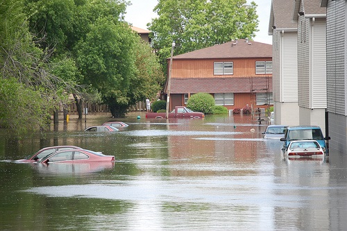 Flooding at South 5th Apartments