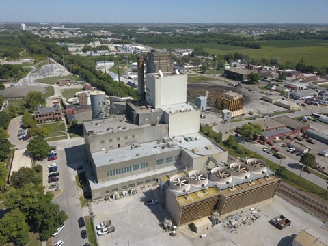 Power Plant Drone Photo