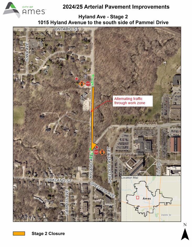 Hyland Avenue Stage 2 Map 